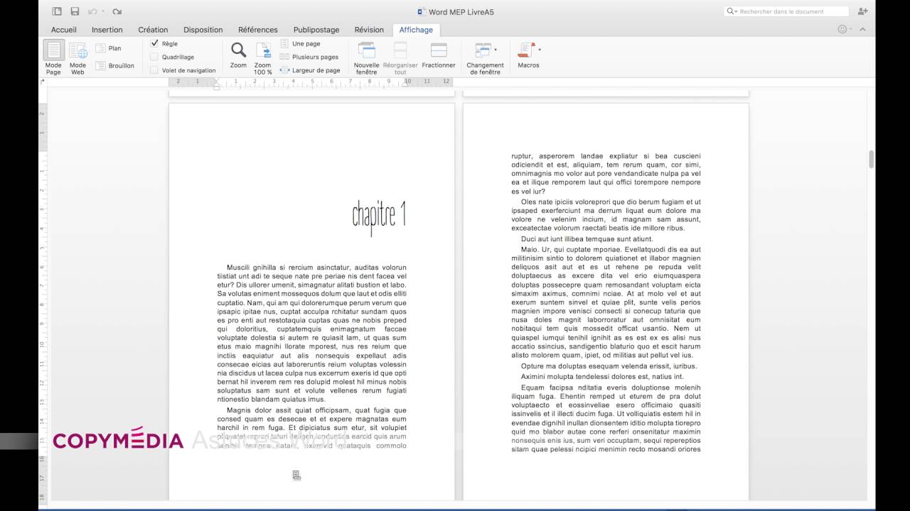 Quelques astuces Word pour réaliser une mise en page - COPYMEDIA