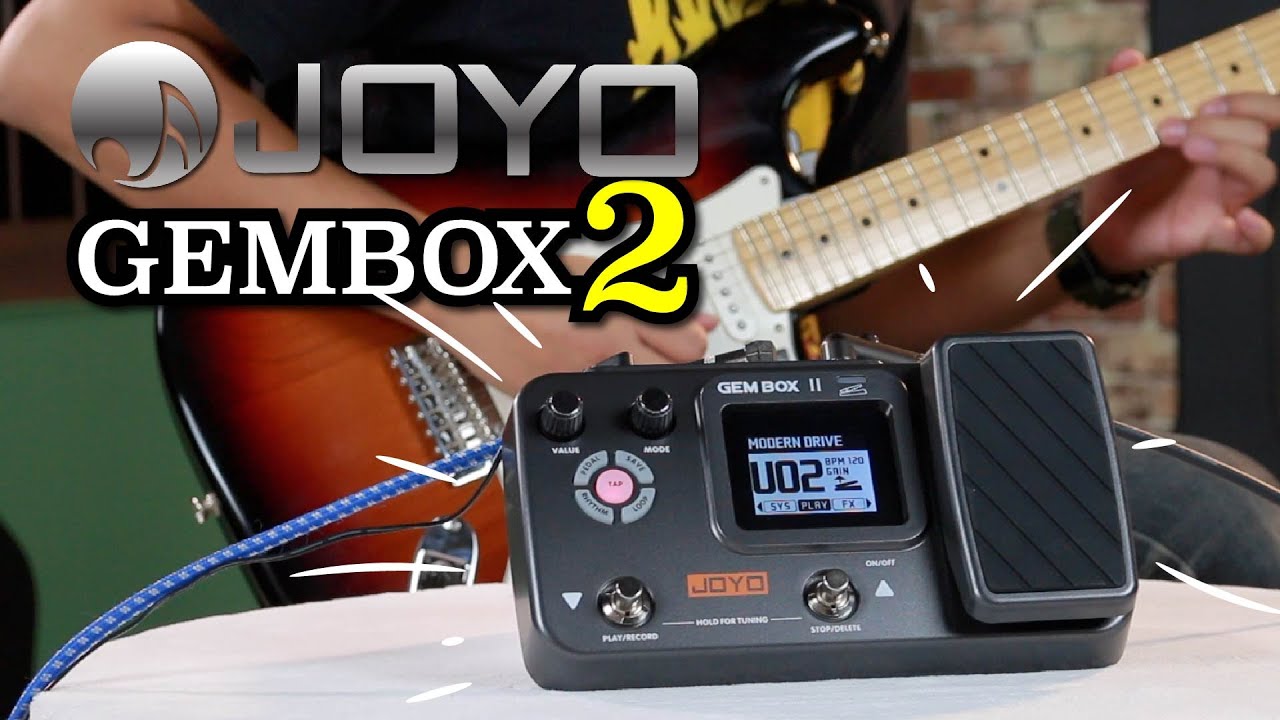 มัลติเอฟเฟคเพียง 2,700.- ตัวเดียวได้ครบ คุ้มมาก!! Joyo Gembox II