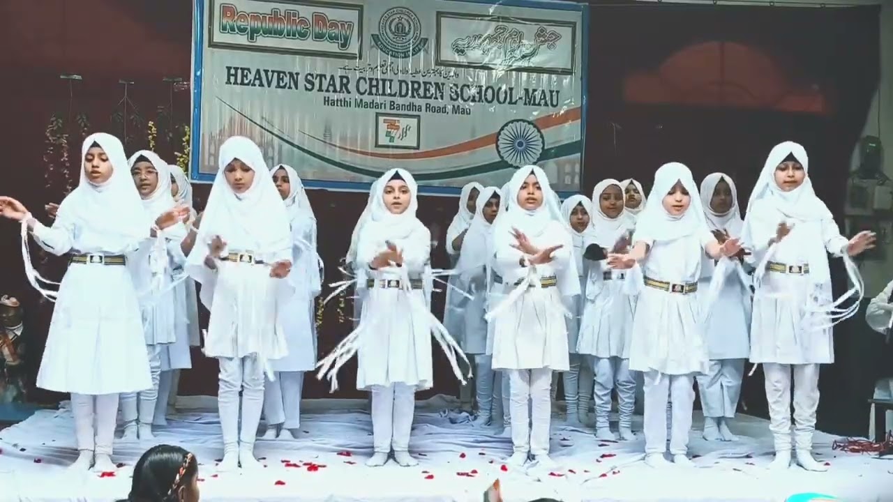🇮🇳 Republic Day Celebration in School | 26 January Special 🇮🇳 HEAVEN STAR CHILDREN SCHOOL 💖#heavan