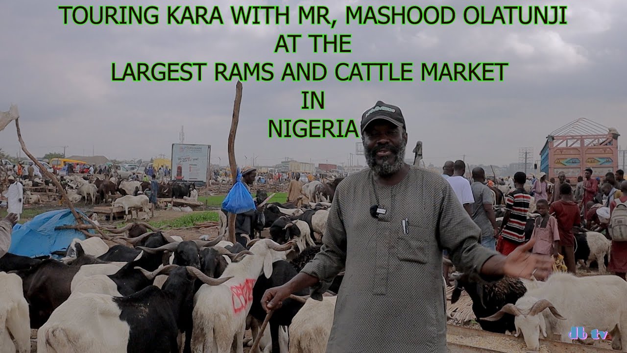 TOUR KARA MARKET WITH MR, OLATUNJI, EID-MUBARAK MUSLIM