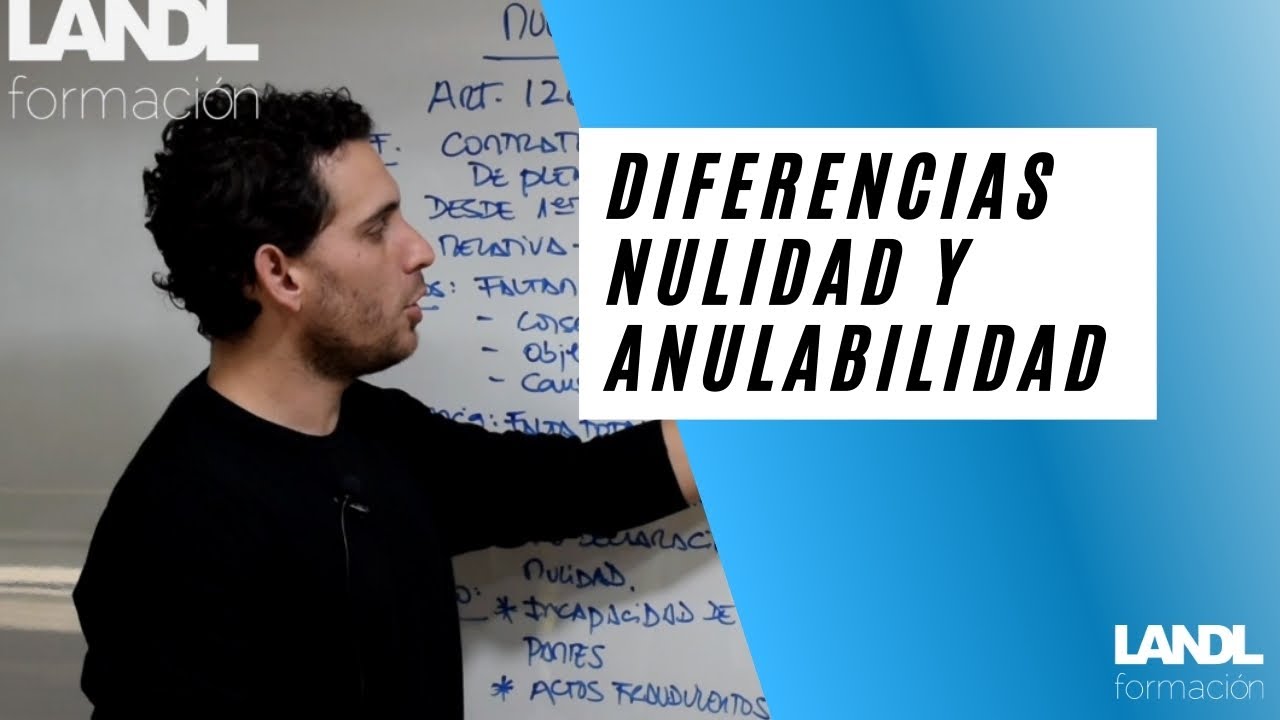 NULIDAD y ANULABILIDAD de actos administrativos.