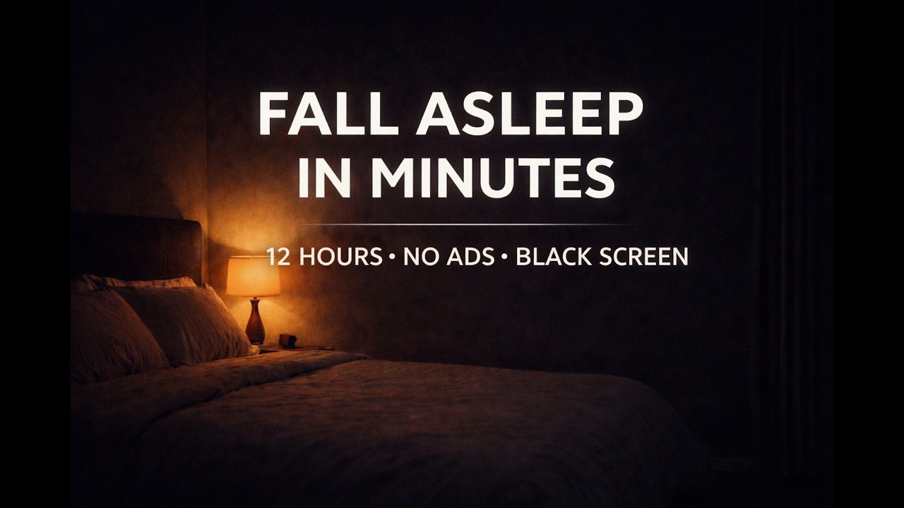 Fall Asleep in Minutes with Deep Brown Noise (12 Hours • No Ads)