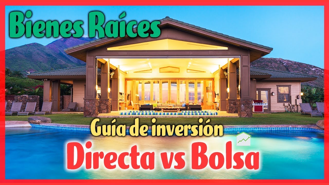 Invertir en Bienes Raíces SIN mucho Dinero 🏦