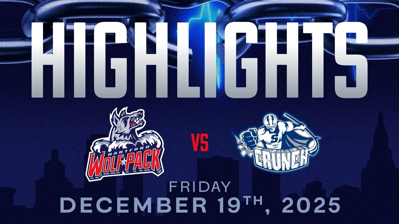 12.19.25 Hartford Wolf Pack vs Syracuse Crunch