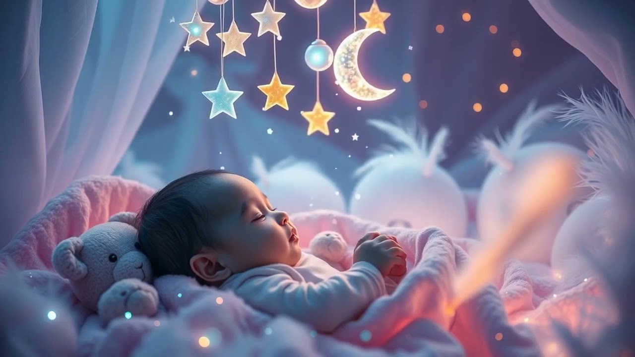 Raindrop Hush Lullabies for Infant Sleep 3+ hours 🌧️🤱