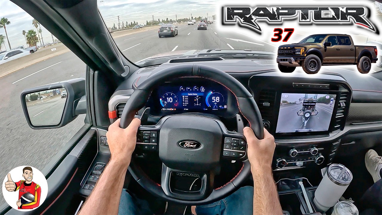 What It's Like to Live with a 2024 Ford F-150 Raptor 37 + Kawasaki Ridge (POV)