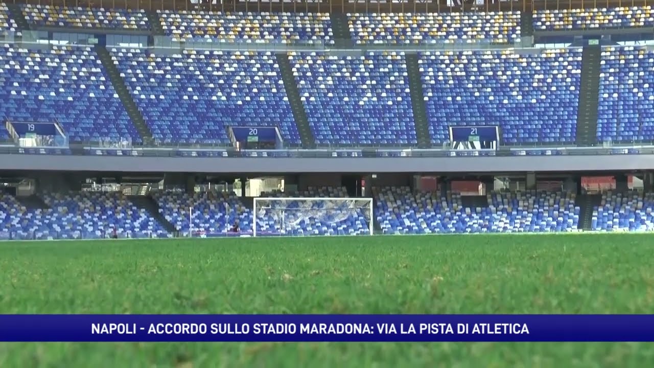Accordo sullo stadio Maradona: capienza allargata e addio la pista d’atletica