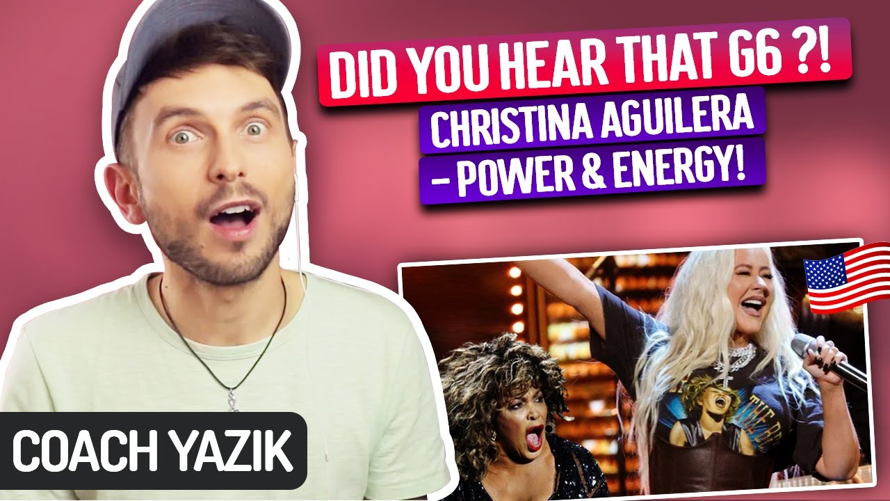 YAZIK reacts to RIVER DEEP, MOUNTAIN HIGH - Christina Aguilera