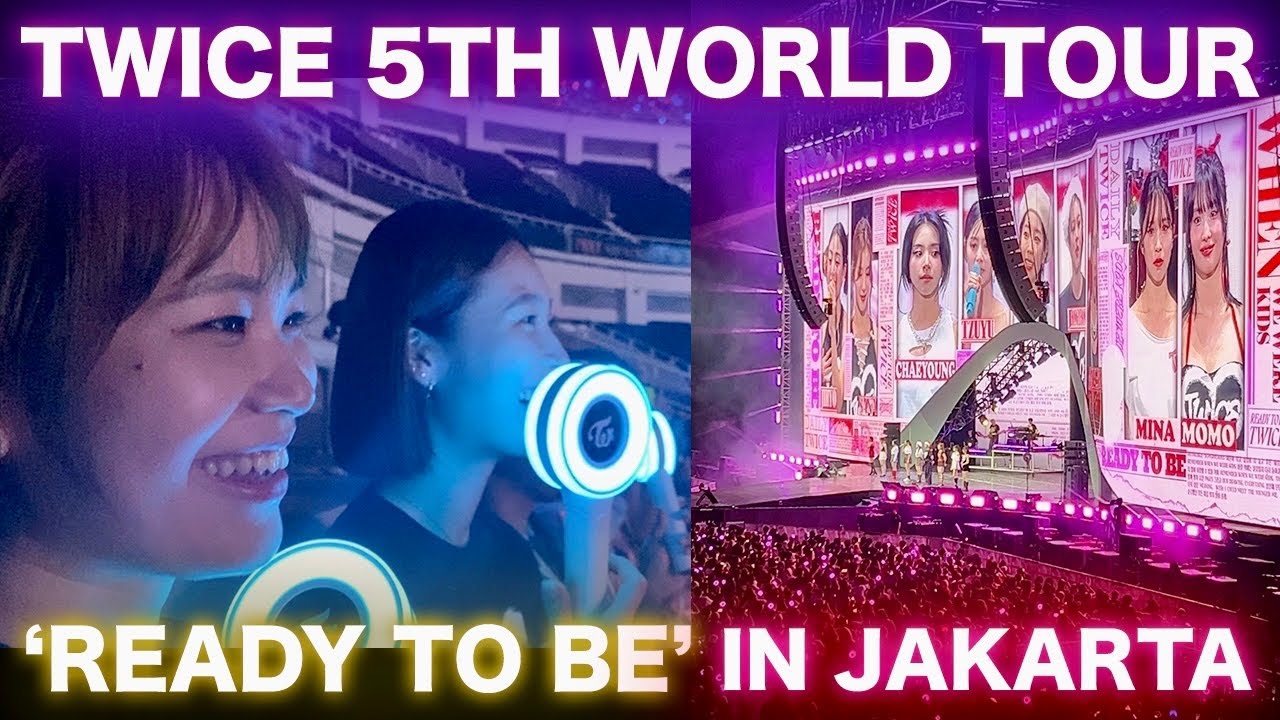 TWICE 5TH WORLD TOUR ‘READY TO BE’ IN JAKARTA🇮🇩ジャカルタ公演に行ってきた！