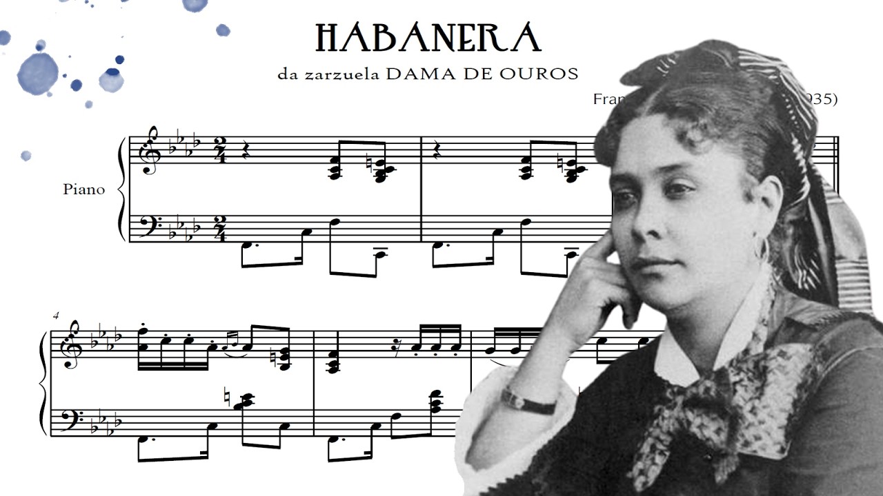 Chiquinha Gonzaga - Habanera (de Dama de ouros) (Barbara Mayer, piano)