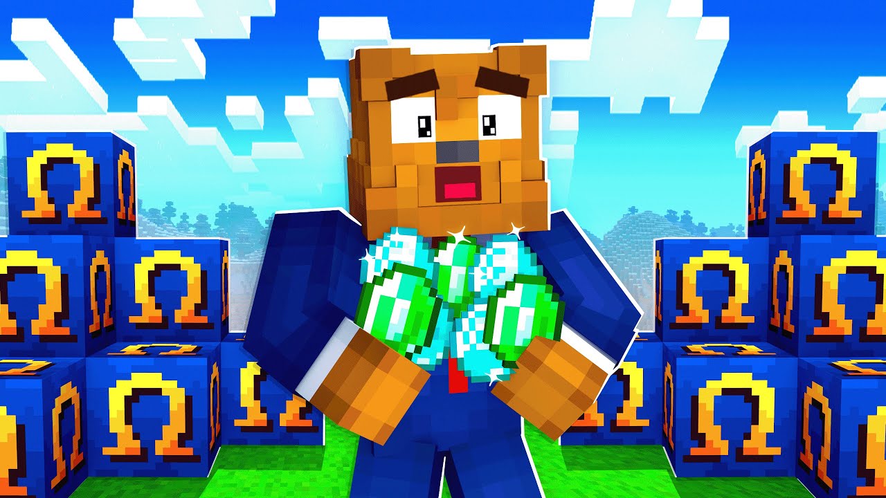 Becoming RICH In Minecraft Money Hunt