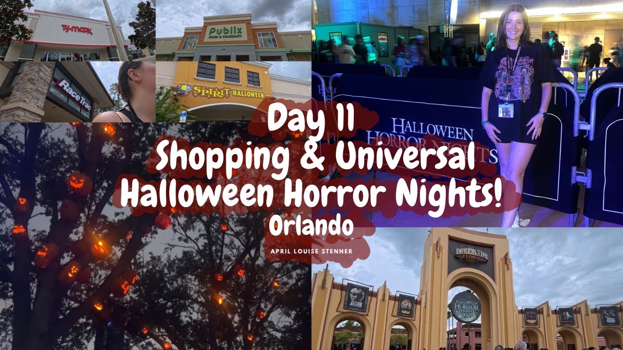 Orlando Day 11 👻✨ | Florida Vibes & Frights: Universal Halloween Horror Nights Edition