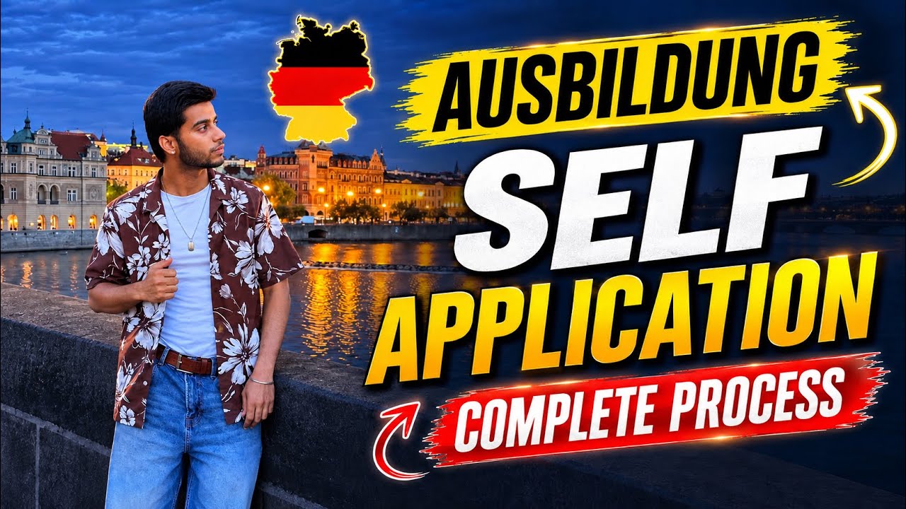 Ausbildung Self Application in Germany 🇩🇪Complete Process & Documents