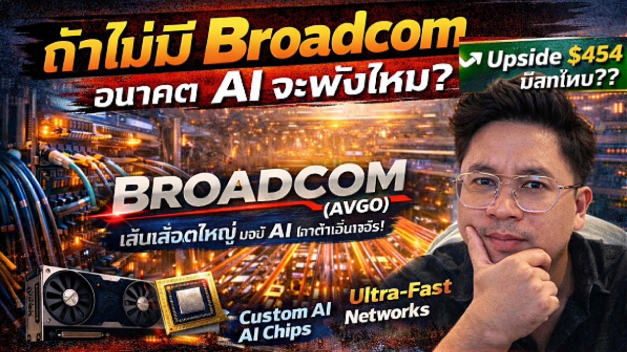 Broadcom (AVGO) หุ้นที่โลกของ AI ขาดไม่ได้  นักวิเคราะห์ไม่มีใครให้ Sell พร้อมให้ Price Target ที่..
