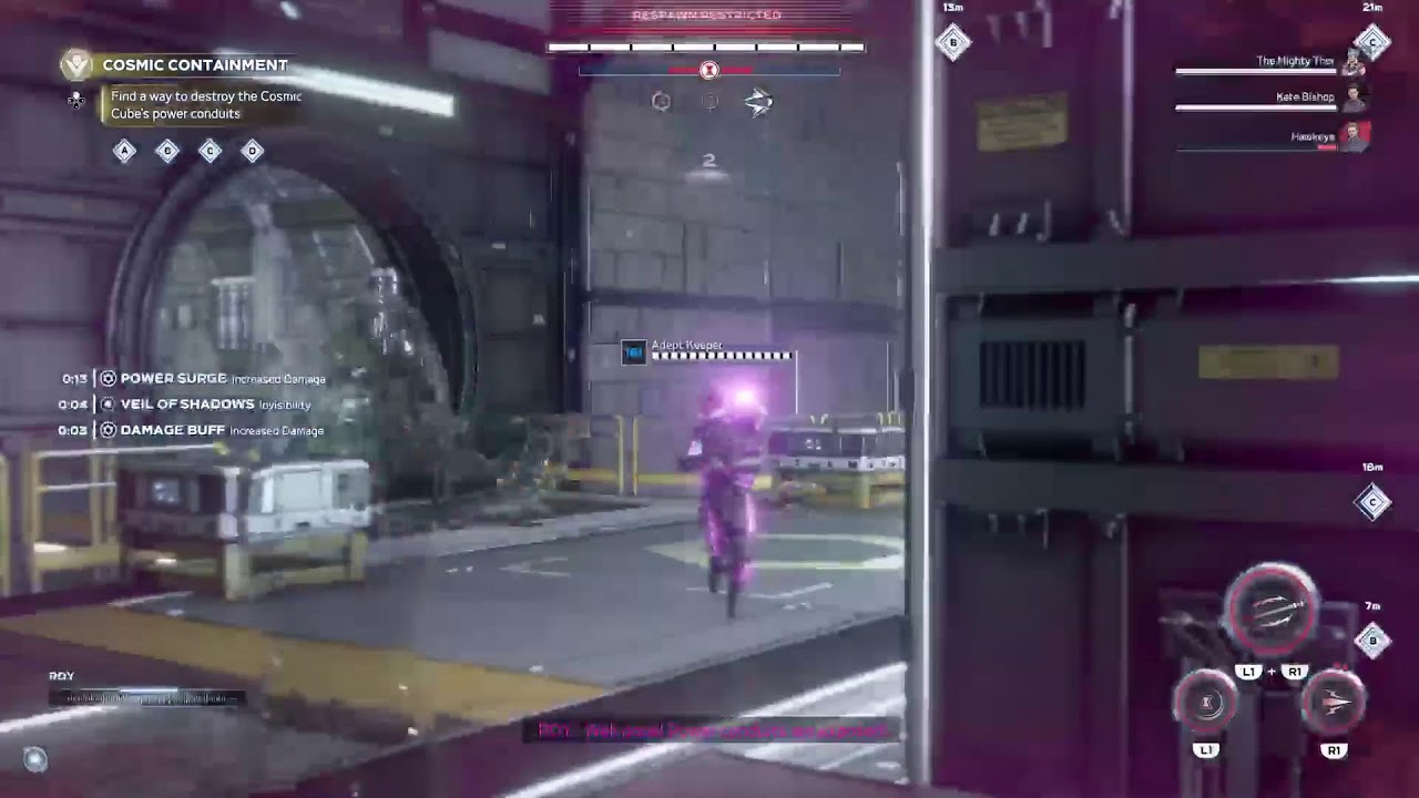 Playing Marvel's Avengers