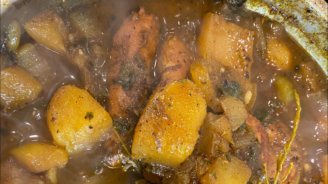 Belizean Stew Chicken
