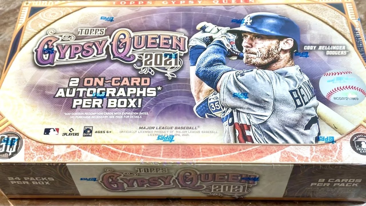 NEW RELEASE!  2021 TOPPS GYPSY QUEEN BOX OPENING!  (2 AUTOS!)