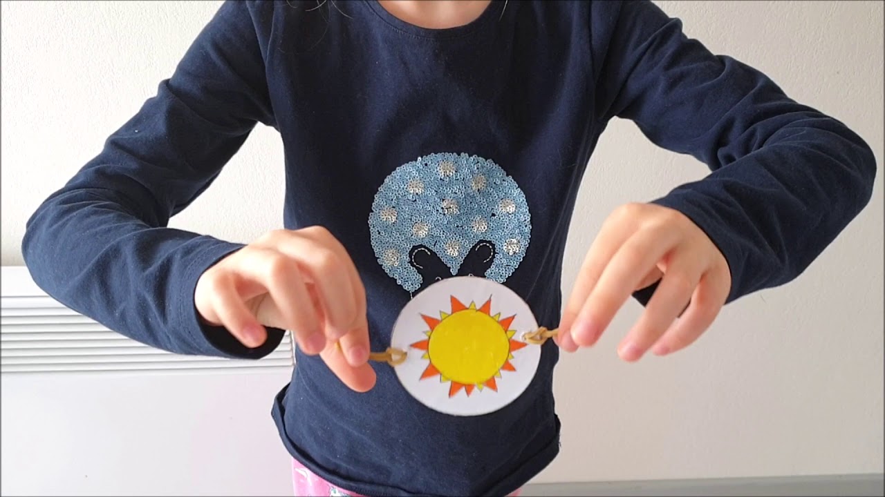 Le thaumatrope et la toupie