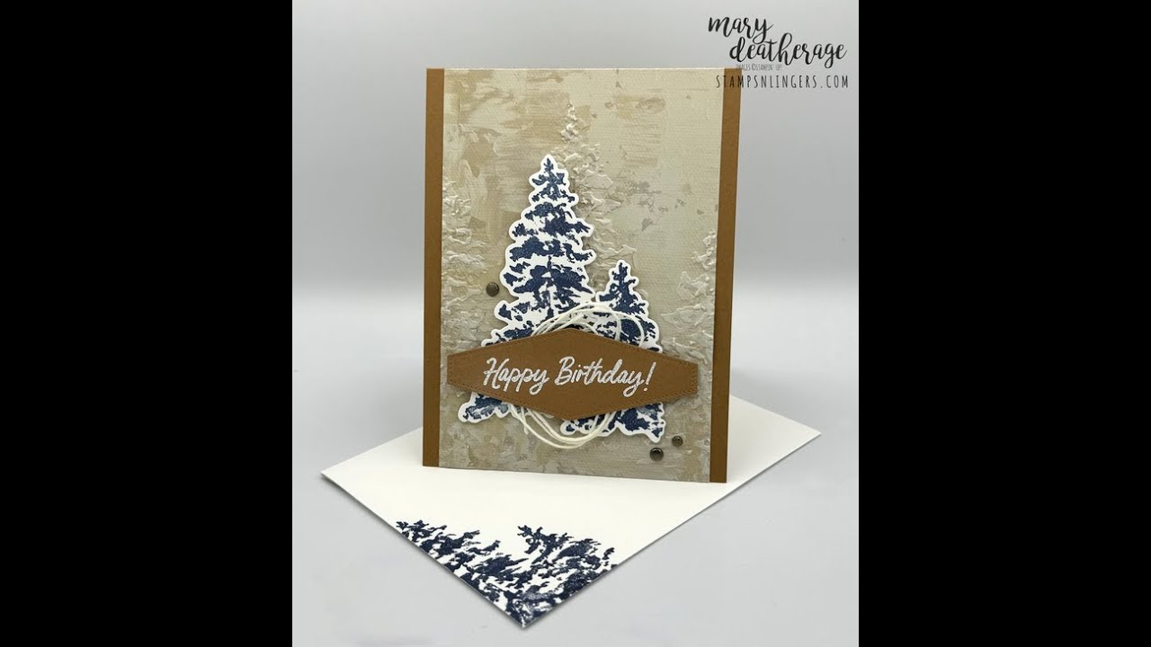 Stampin Up//Peaceful Evergreens//Sneak Peek//Masculine//Birthday//Sep-Dec 24//Season of Elegance DSP