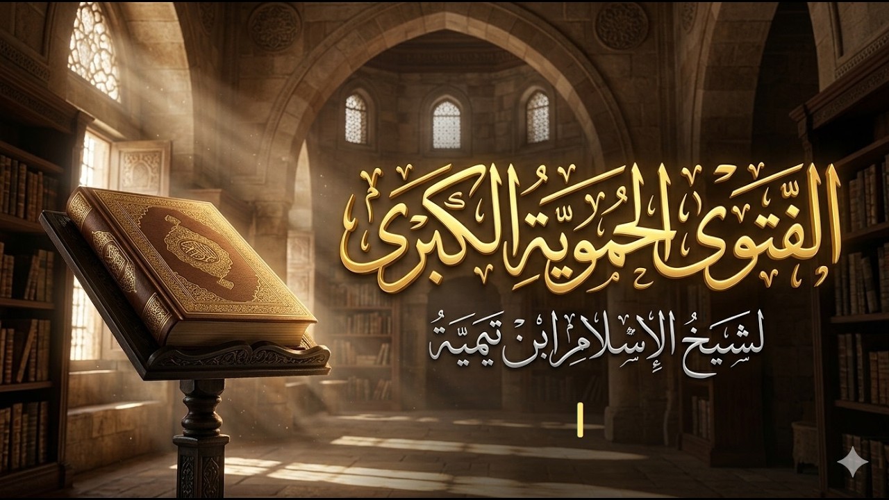 كتاب صوتي/الفتوى الحموية الكبرى لشيخ الإسلام ابن تيمية (الجزء الأول)