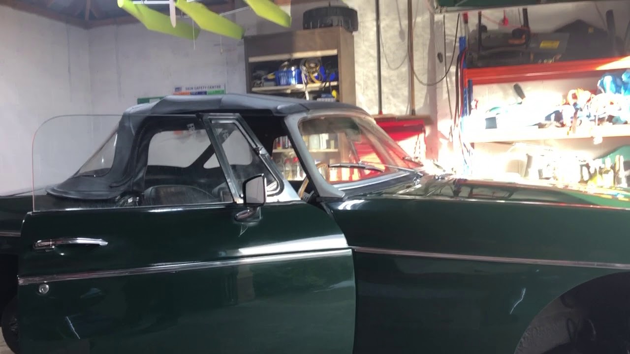 MGB roadster George’s project part 16 revving