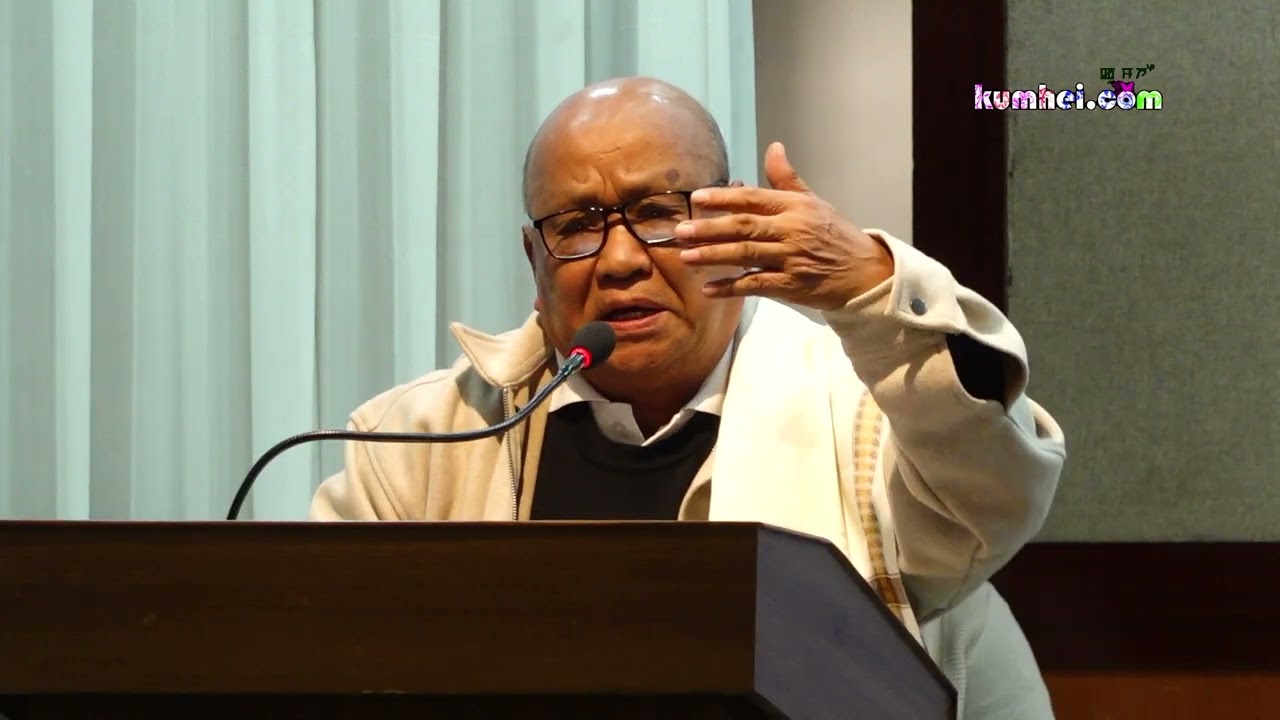 NAOREM JOYKUMAR Speech at ONE DAY ACADEMIC DISCOURSE ON NORMALISATION IN MANIPUR | FOCS