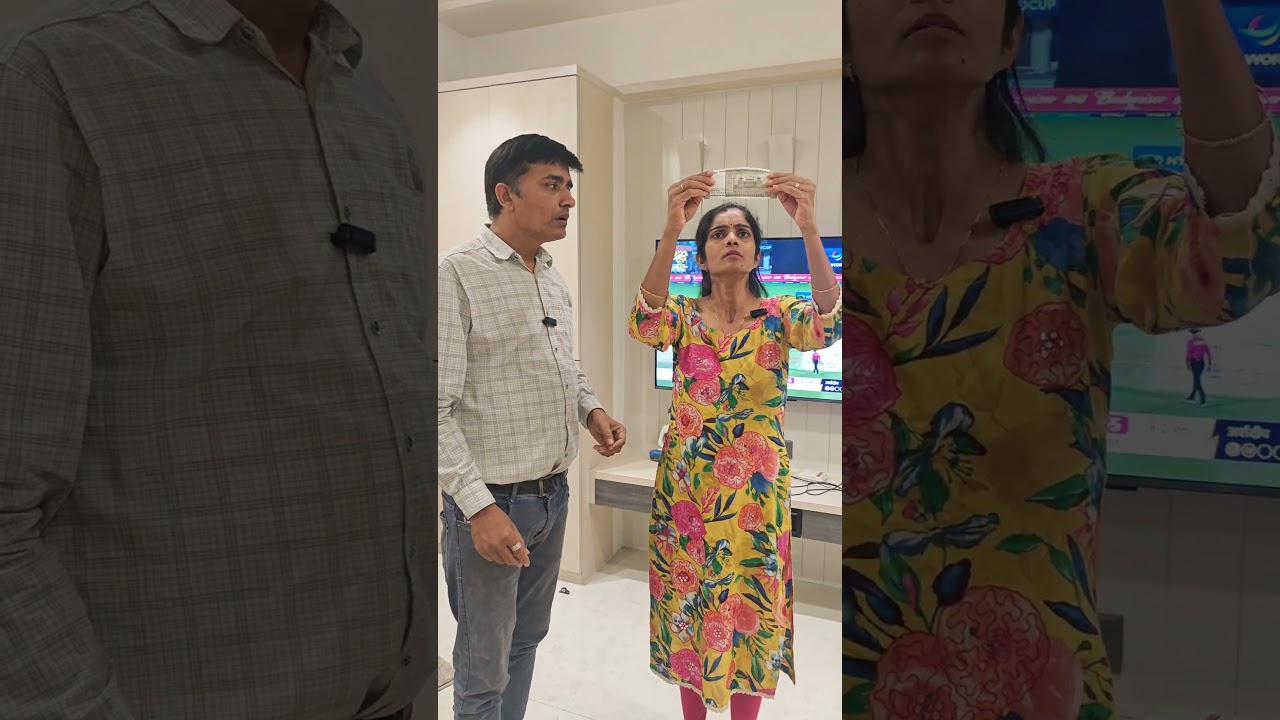 નીન્જા ટેકનિક🤣 #comedycoupel #comedy #gujuthings #patipatnicomedy #funny #husbandwife