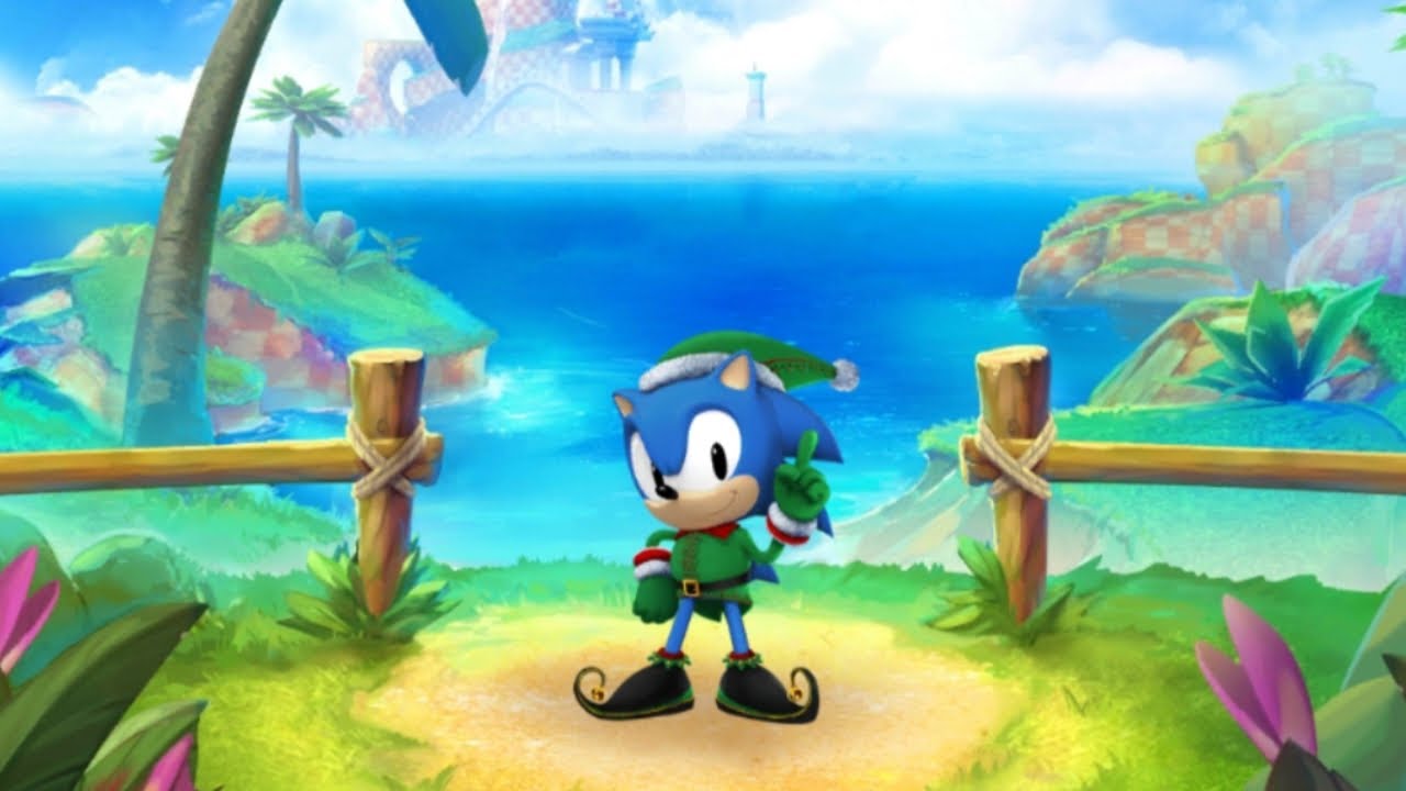 SONIC DASH - ELF CLASSIC SONIC ANDROID GAMEPLAY
