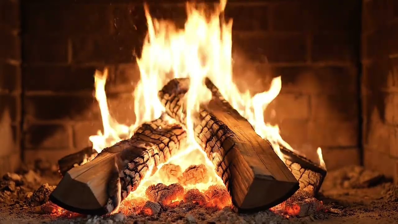 10 Hours Relaxing Fireplace - Cozy Fireplace Sounds for Sleep (No Music)