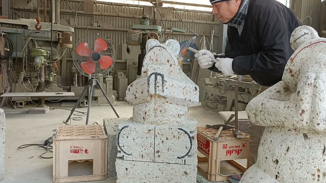 今日の師匠　テレビ撮影の為の準備