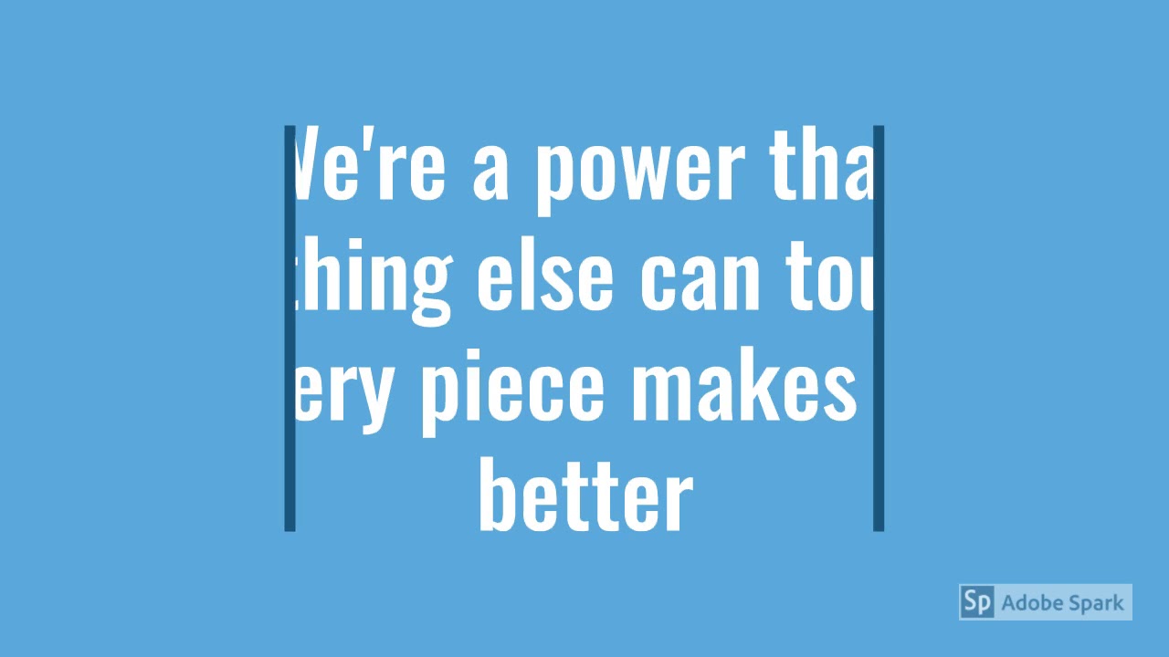 better together lyric video