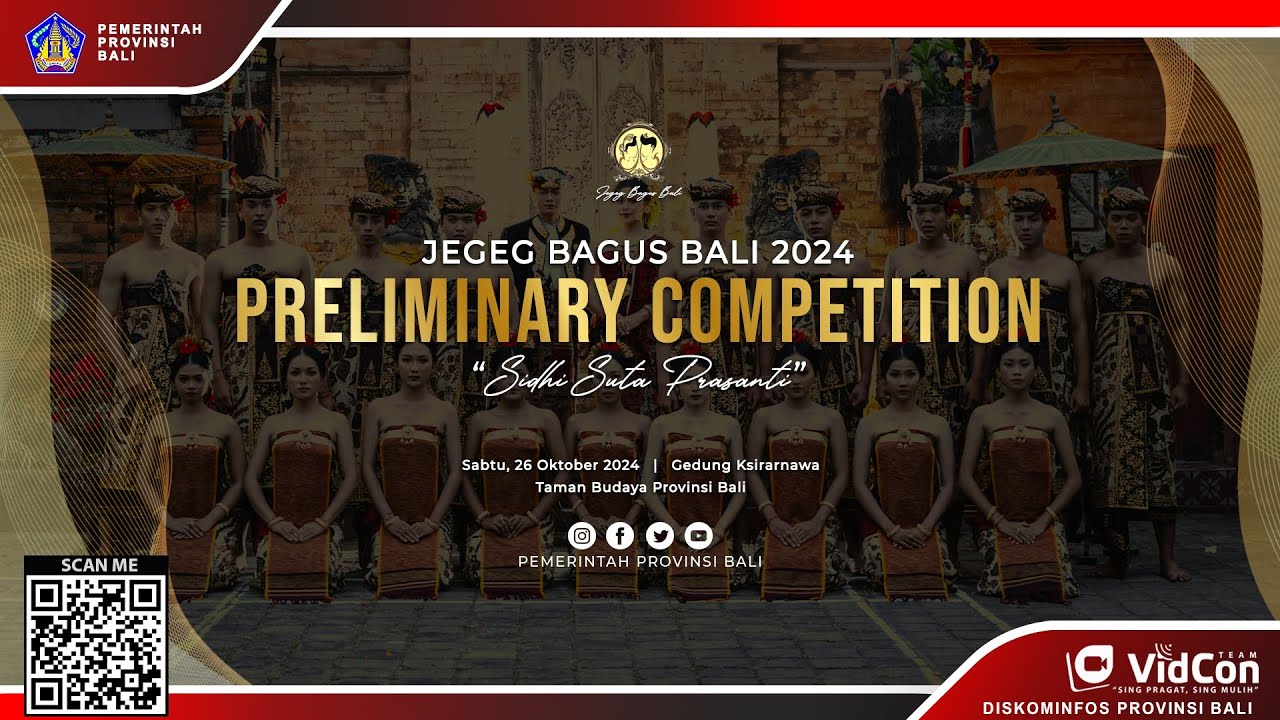 LIVE  - Preliminary Competition Jegeg Bagus Bali 2024