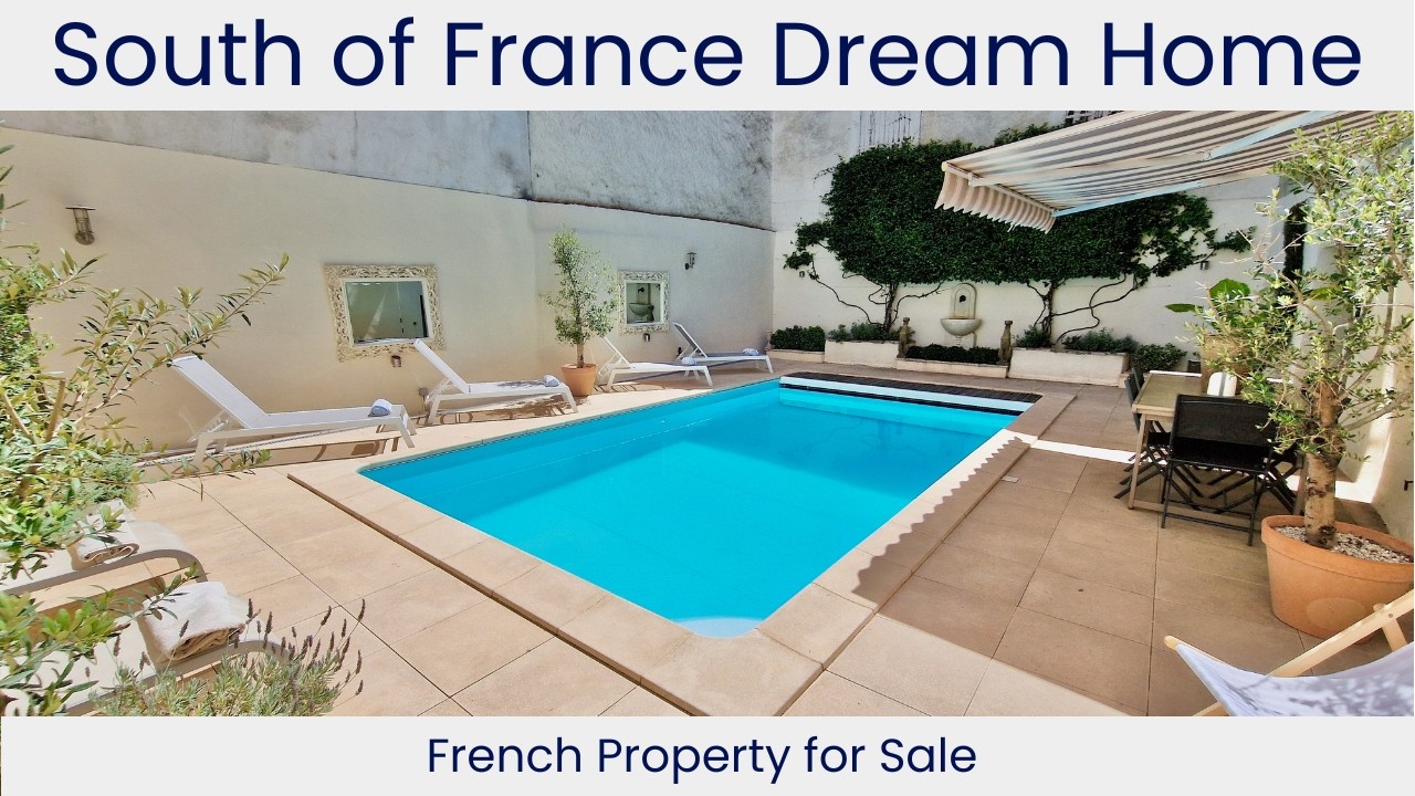 South of France Dream Home! French Property for Sale &ndash; Pool, Courtyard, Period Features | &euro;435,000