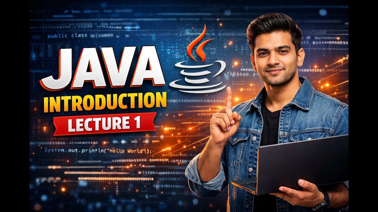 Core Java | Java Full Stack Development Course - Lecture 1 | Introduction
