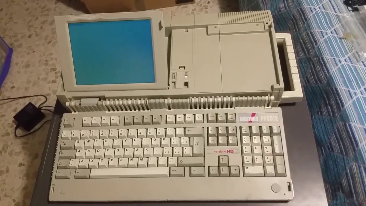 AMSTRAD PPC512 HD Retrocomputer Unboxing