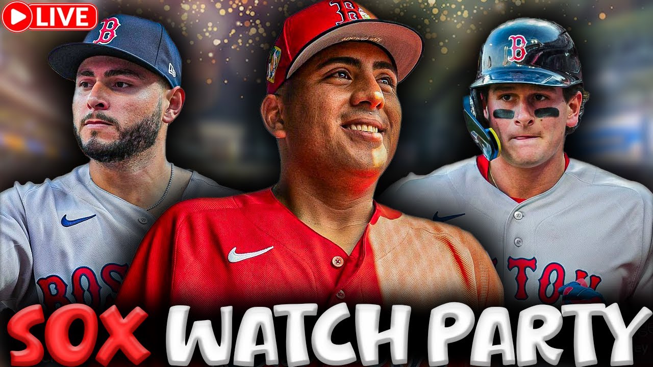 *LIVE* Red Sox Watch Party!! Ranger Suarez Red Sox DEBUT!!