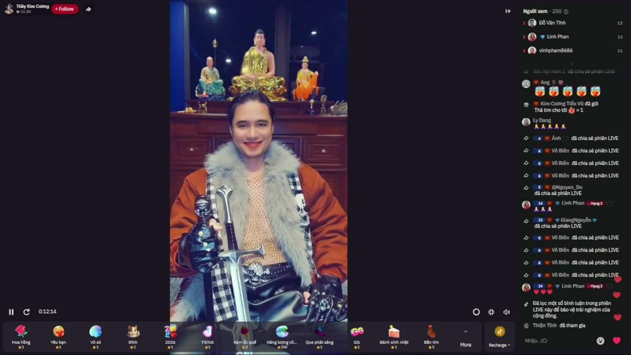 [Full] Live 22/01/2026 Thầy tôn kính vĩ đại