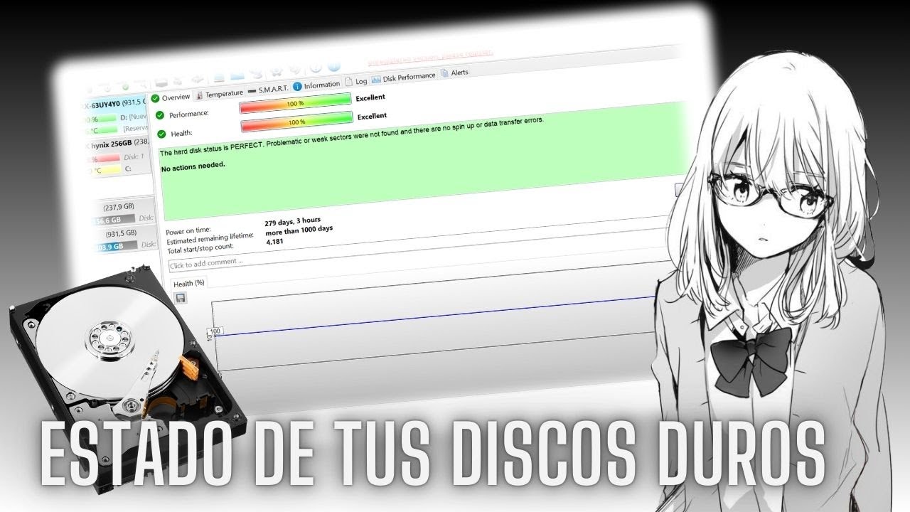 Como Saber el estado y salud de tus discos duros! / Hard Disk sentinel / Tutorial en español