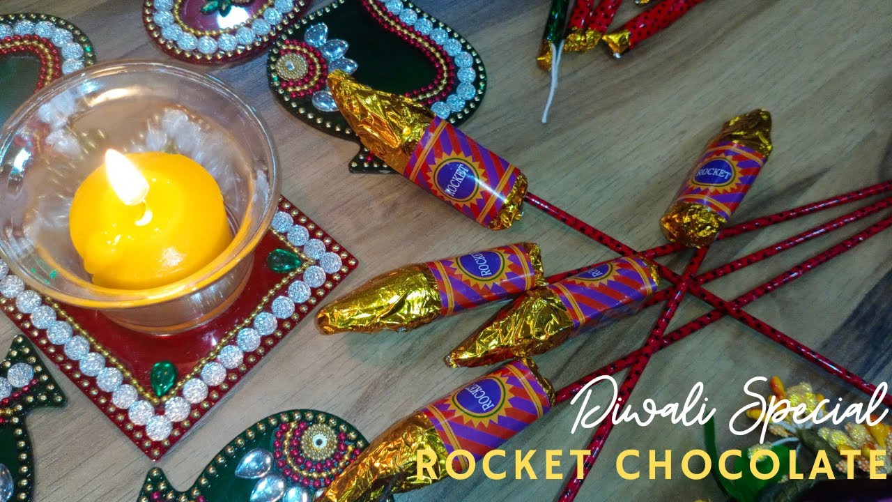 Diwali special homemade chocolate 🍫 🍫 | Soft Centered Chocolate | Rocket Chocolate Recipe