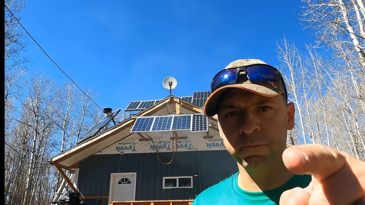 Off Grid Cabin Solar Power System Tour and Maintenance