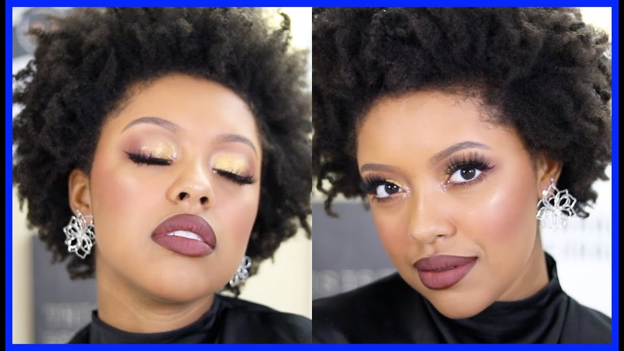 NEW YEAR'S EVE GLAM MAKEUP TUTORIAL