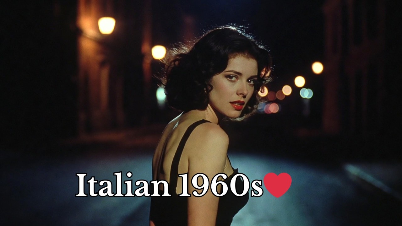 LIVE ❤️ Italian Night Romance 🇮🇹 Ti Amo, Amore Mio | Vintage 1960s Love Songs Under Moonlight
