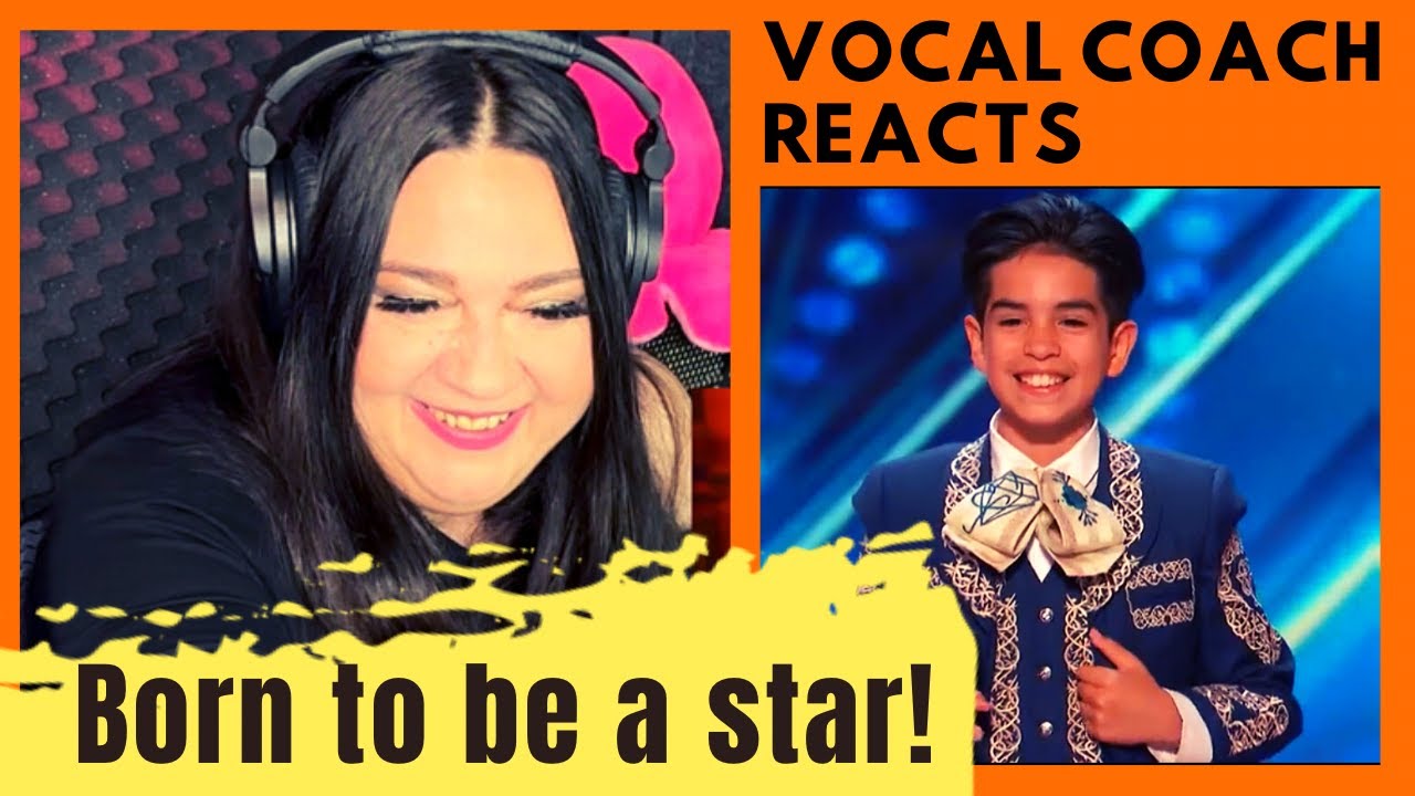 Vocal Coach Reacts to 11-year-old Eduardo Antonio Trevino impresses the judges! | AGT 2023