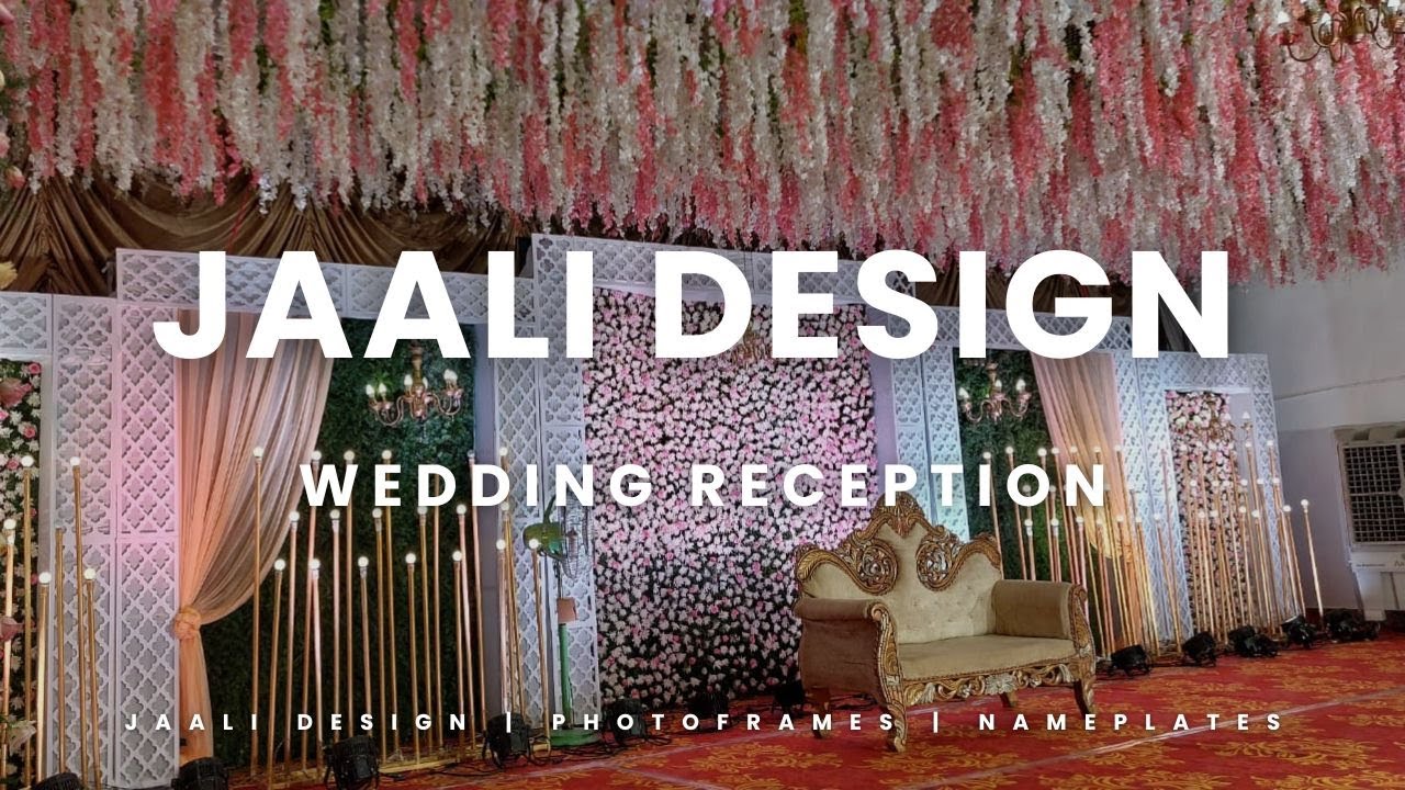 Stunning Jaali Design: Perfect For Wedding Backdrops | Cnc Router Cutting | The Arts