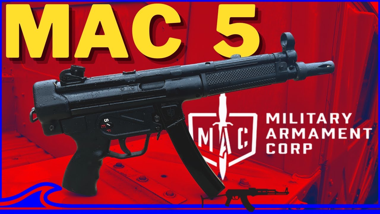 Полноразмерный пистолет MAC 5! Удачный день для роликовых замков!