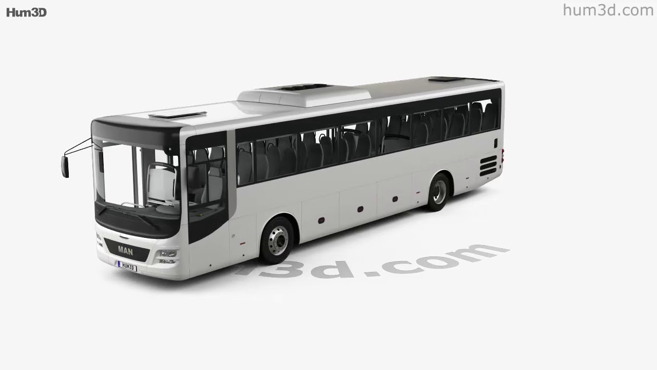 MAN Lion’s Intercity bus with HQ interior 2015 3D model by 3DModels.org