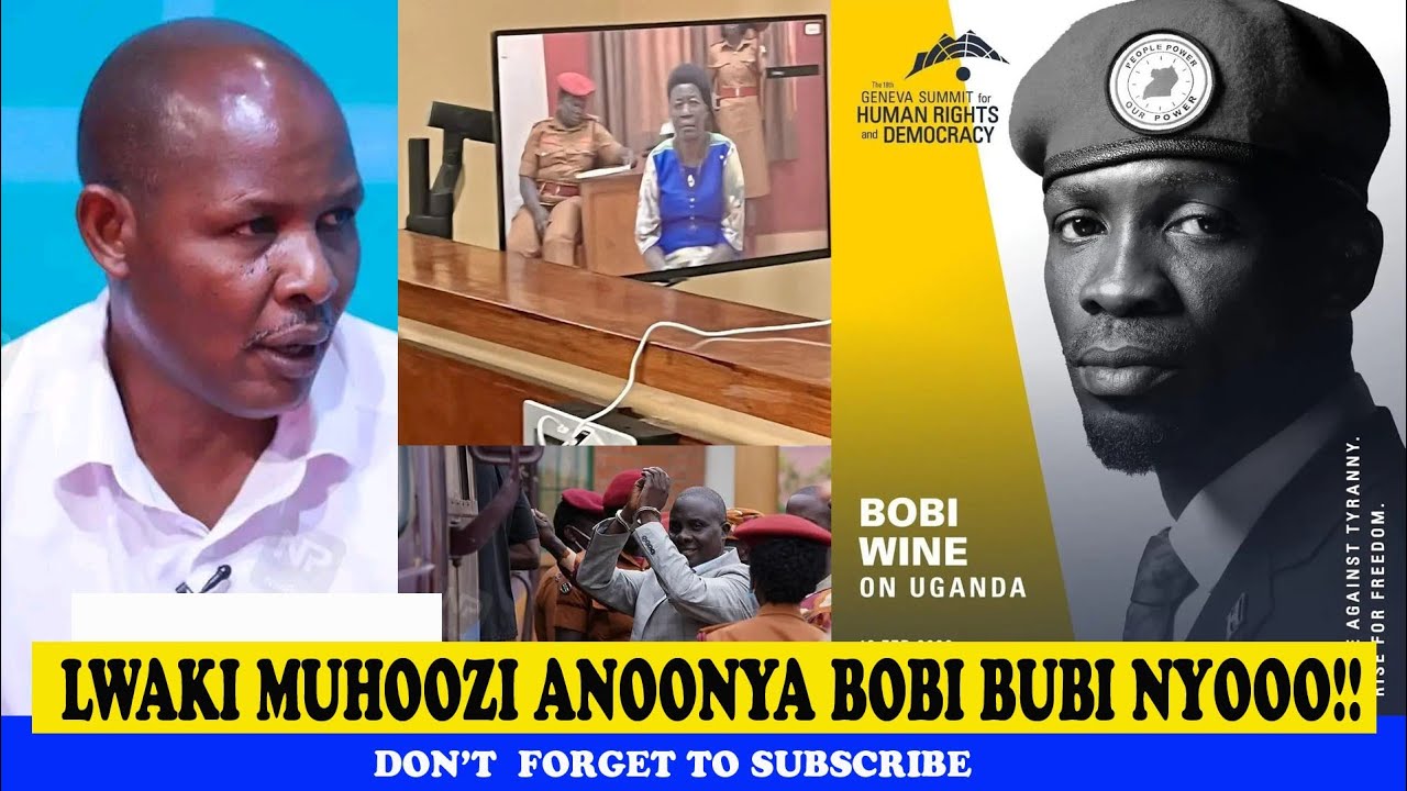 Lwaki Gen. Muhoozi Anoonya Bobi Wine Bibi Nyooo; Rwomushana Charles Today 