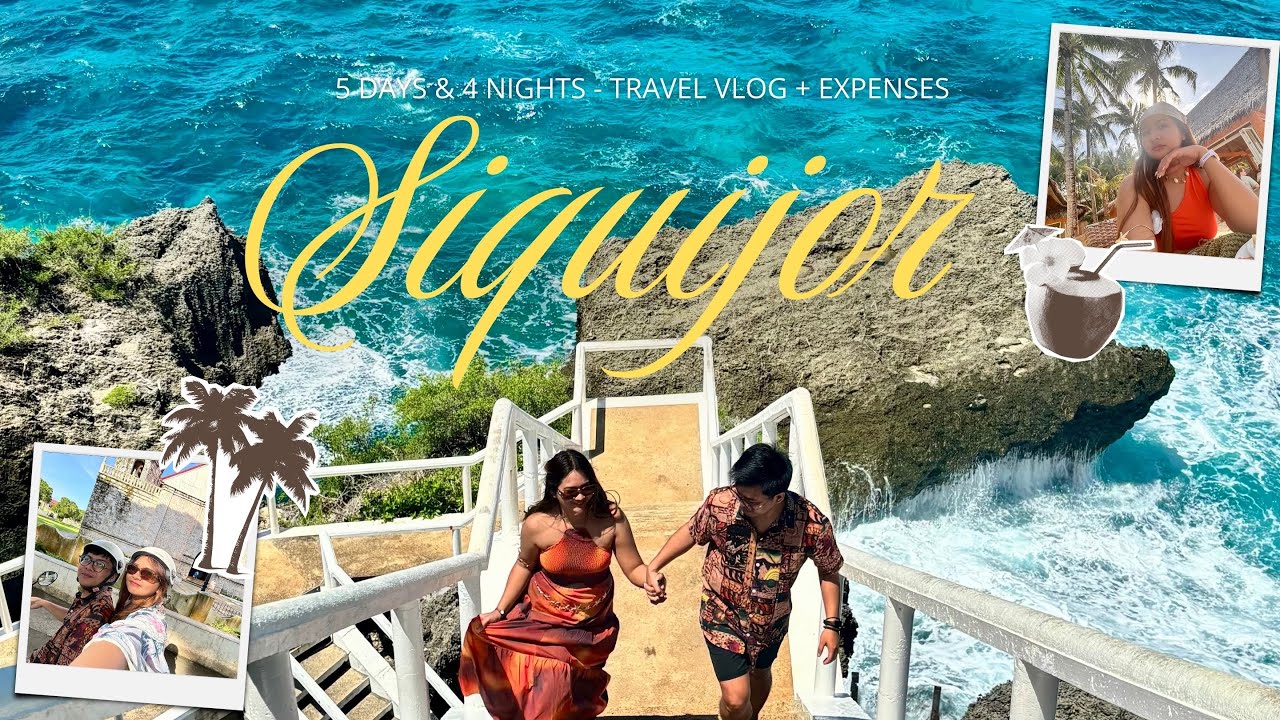 SIQUIJOR x DUMAGUETE TRAVEL VLOG | DIY ITINERARY + EXPENSES