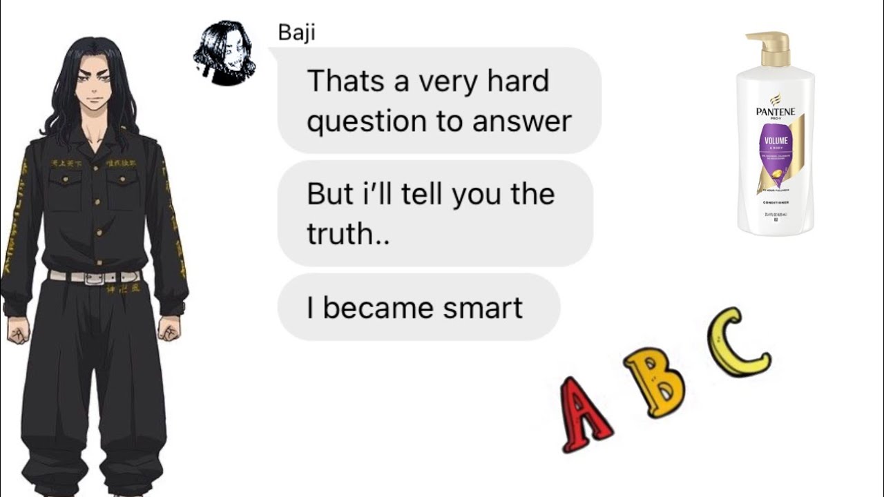 Bajis secret🤔🤨 -Tokyo revengers group chat / text -