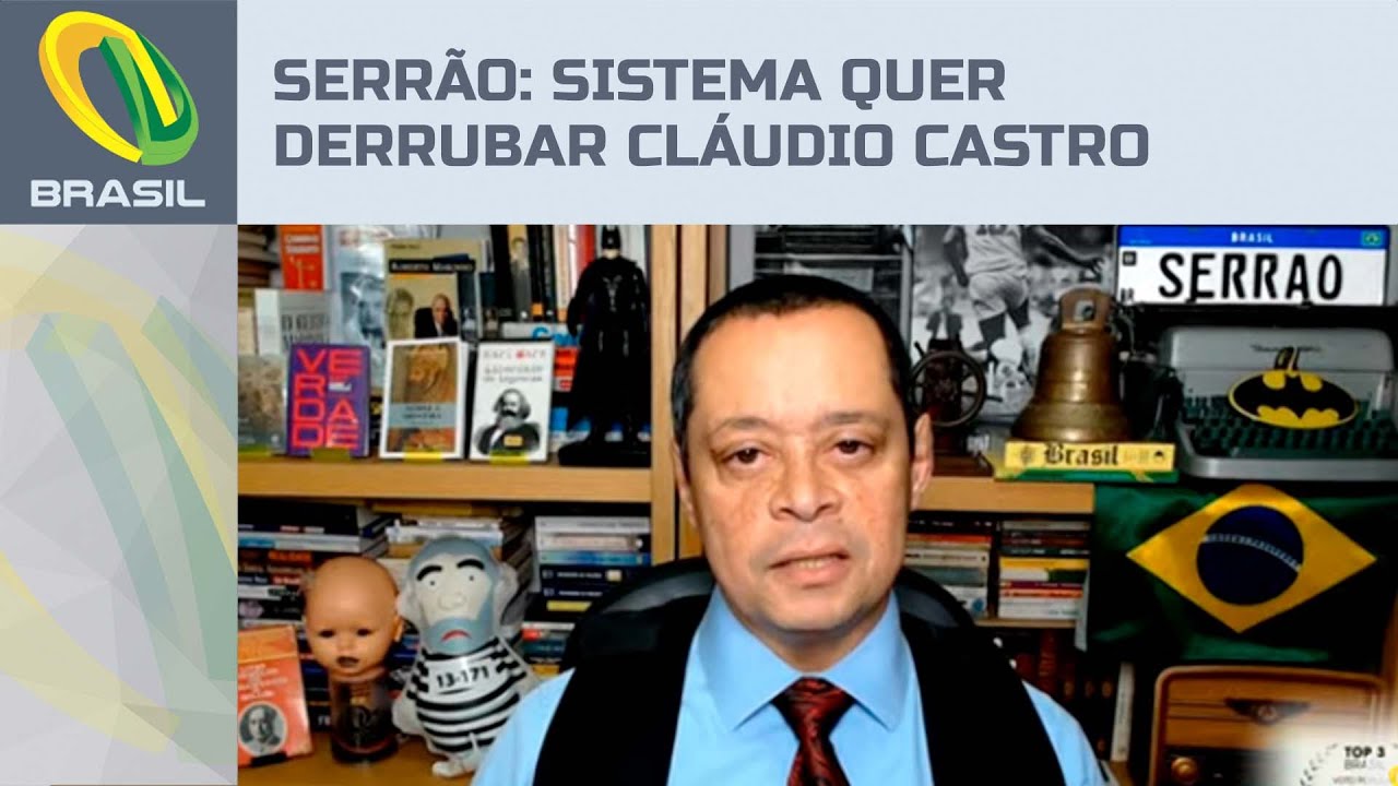 Jorge Serr&atilde;o: Querem derrubar o governador do Rio de Janeiro